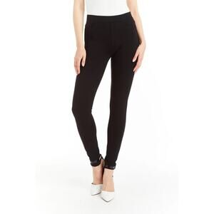 New! Tractr‎ Self Pull On Ponti Skinny Pant Womens Size 14 Black Business Casual